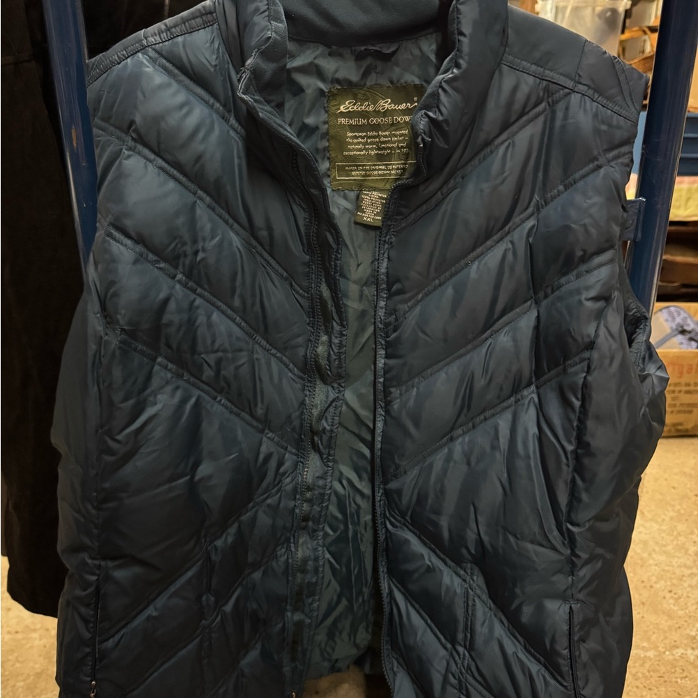 Vintage Eddie Bauer Men’s Premium Goose Down Vest Jacket